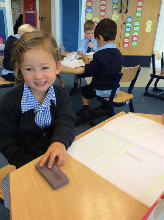 Reception's First Day at Big School!