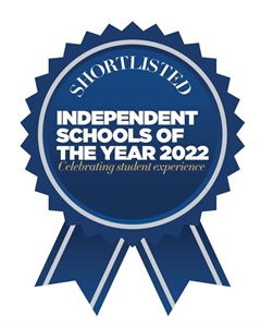 Shortlisted for Prep School of the Year at the Independent School of the Year Awards