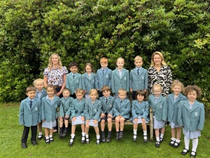 Reception Class in the Haslemere Herald