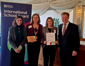 St Ives Receives International School Award from the British Council